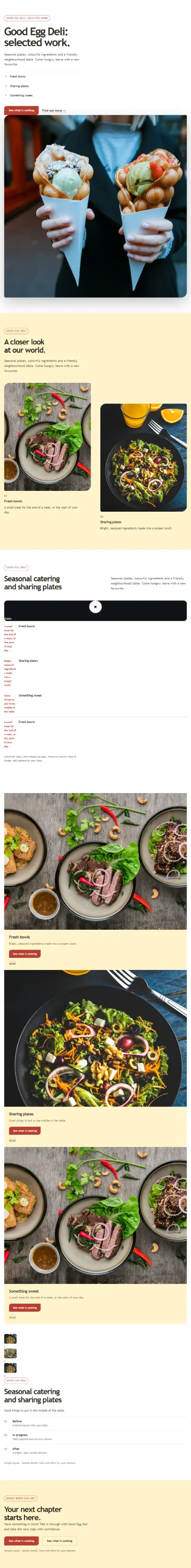 Screenshot of Quirky · Portfolio