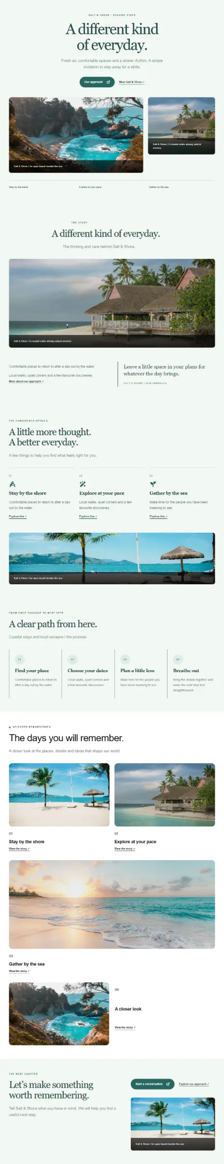 Screenshot of Coastal · About