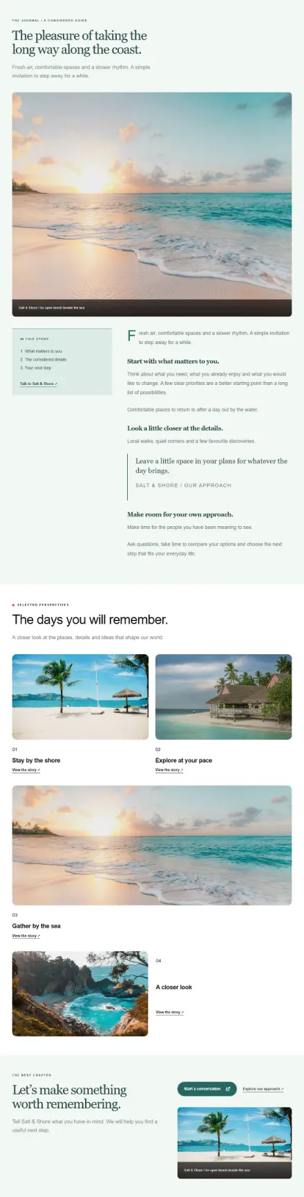 Screenshot of Coastal · Article