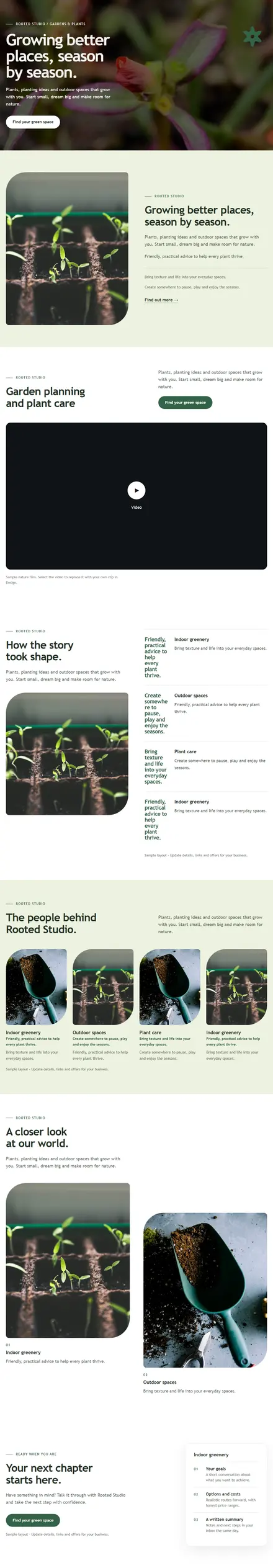 Screenshot of Organic · About