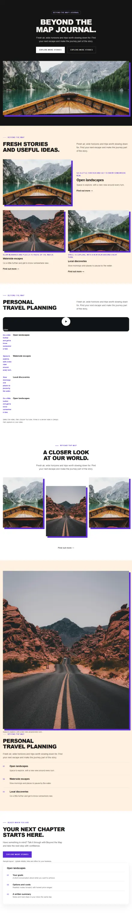 Screenshot of Bold · Blog