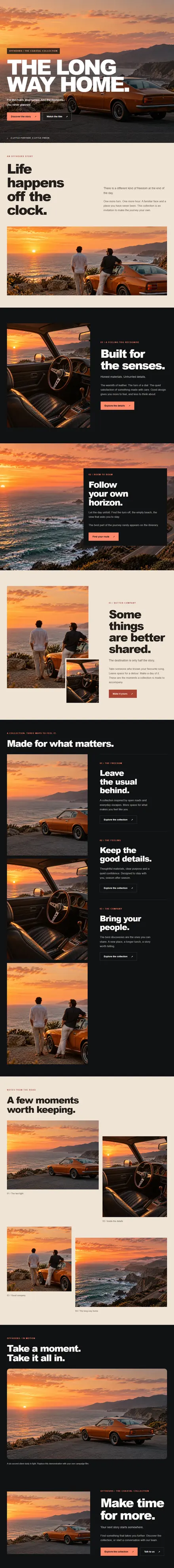 Screenshot of Heist · Feature page
