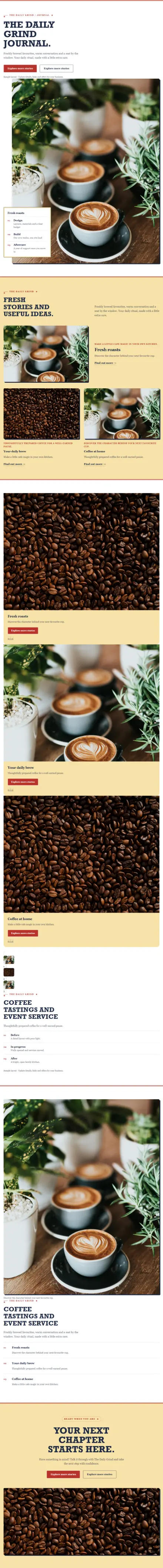 Screenshot of Vintage · Blog