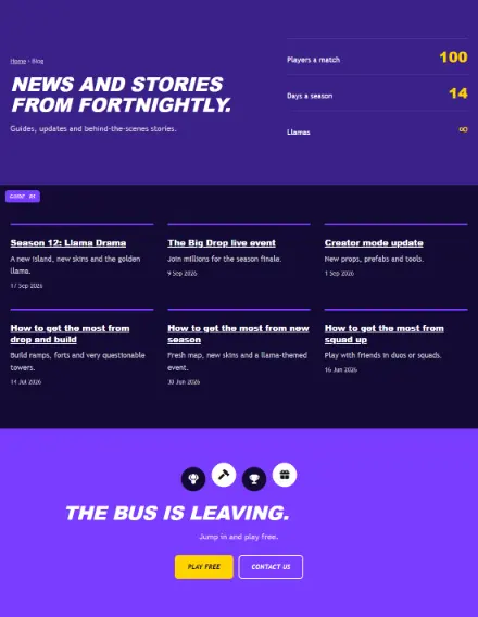 Screenshot of Royale · Blog