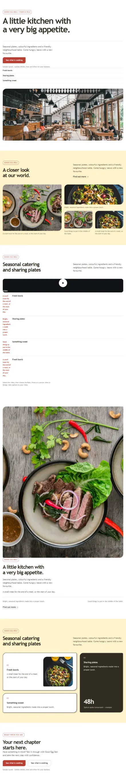 Screenshot of Quirky · About