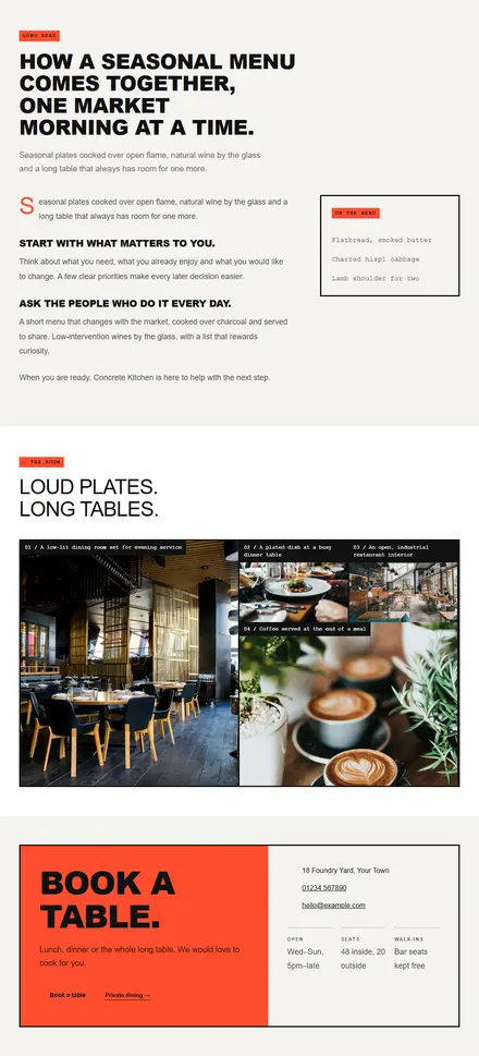 Screenshot of Brutalist · Article