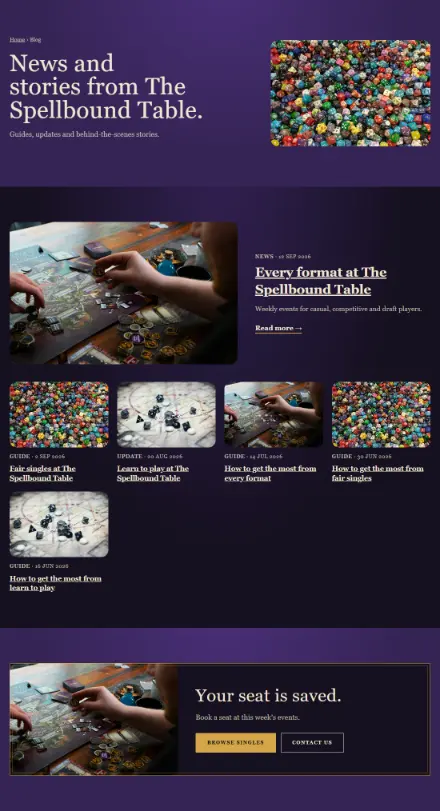 Screenshot of Cardgame · Blog