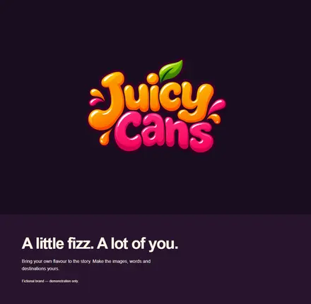 Screenshot of Juicycans Drip Spin