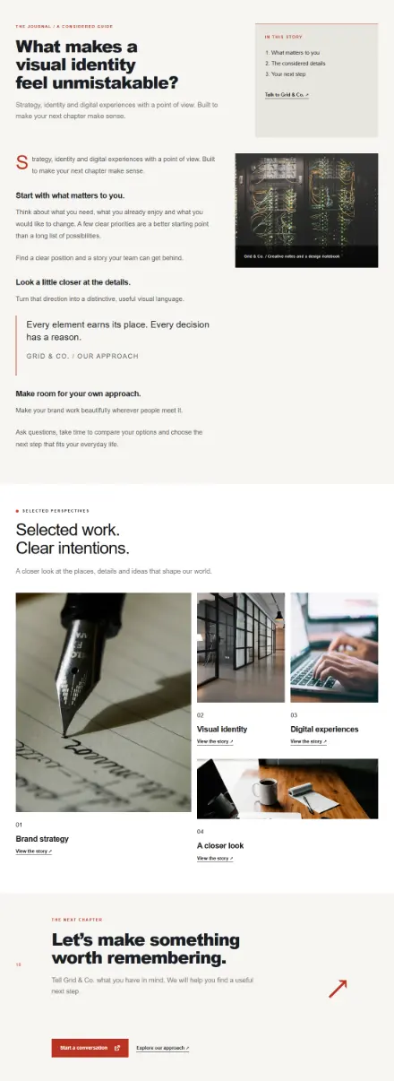Screenshot of Swiss · Article
